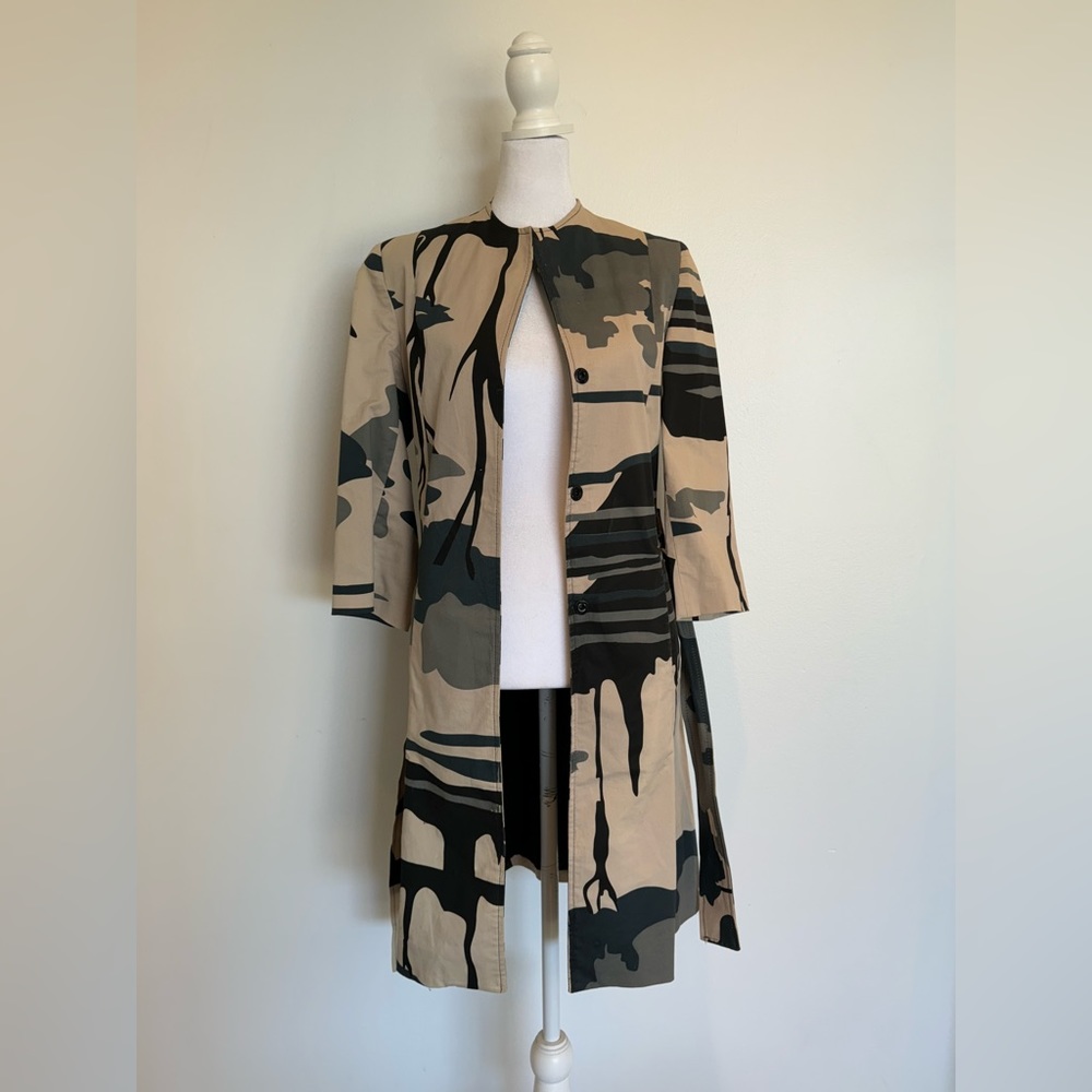 Modern Camouflage Flavia Martini Belted Coat - Size S